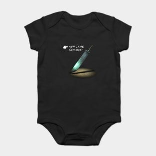 Final fantasy vii menu Baby Bodysuit